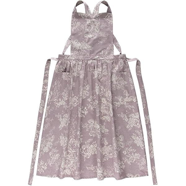 美品 agnes b. 花柄 エプロンワンピース グリーン系サイズ3*FD288 美品 agnes b. 花柄 エプロンワンピース グリーン系サイズ3*FD288